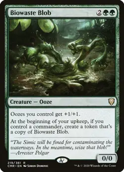 Biowaste Blob Commander Legends NM MTG - Image 1