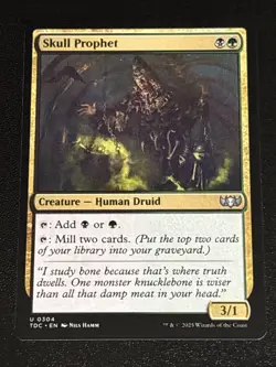 MTG Commander: Tarkir: Dragonstorm Skull Prophet 0304 - Image 1