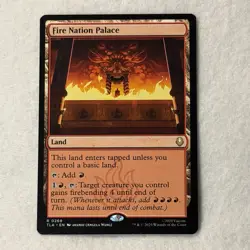MTG Fire Nation Palace - TLA THE LAST AIRBENDER Avatar MTG 268 NM Regular A1 - Image 1