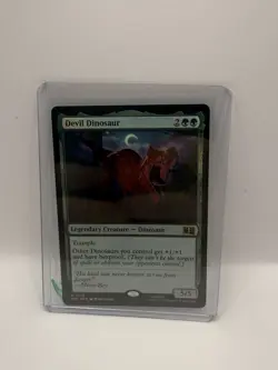 MTG: Devil Dinosaur - Commander: Marvel Super Heroes - 719 - FOIL - NM - Image 1