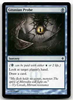 Gitaxian Probe #35 (MP) New Phyrexia NPH Magic MTG - Image 1