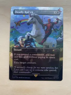 Deadly Rollick (Rainbow Foil) Secret Lair Drop Foil - Image 1