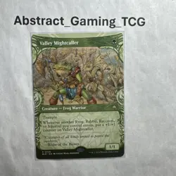 MTG - Valley Mightcaller - (BLB #326) - (Showcase) Bloomburrow - Regular - NM/M - Image 1