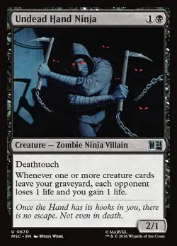 Undead Hand Ninja-Marvel Super Heroes Commander-Regular-670-NM - Image 1