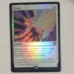 Wizards of the Coast MTG Erode 0015 Secrets of Strixhaven Rare Foil Instant EN - Image 1