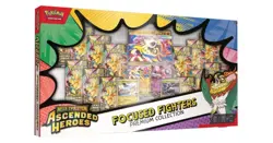 Sam’s Club ascended heroes Focused Fighters Pokemon Premium Collection IN HAND! - Image 1