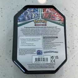 Pokemon TCG Paldea Legends Tin 2023 Miraidon EX NIB Exclusive Sealed - Image 2