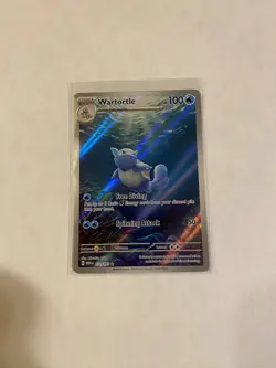 2023 Pokemon SV 151 Mew en Wartortle #171/165 - Image 1