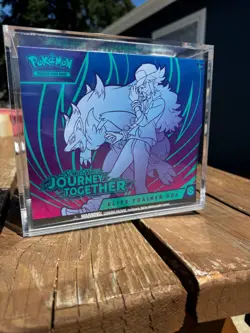Pokemon Journey Together Elite Trainer Box ETB Brand Sealed (with acrylic case) - Image 1