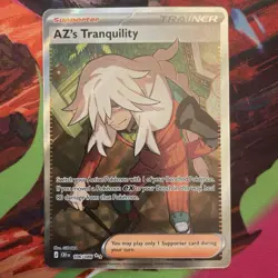 Pokemon Chaos Rising 106/086 AZ's Tranquility Ultra Rare - Image 1