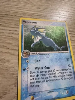 Pokemon TCG Vaporeon #6 PROMO Holo Pokemon Promos Holo Promo Promo - Image 2