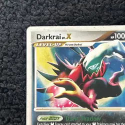 Darkrai LV.X DP19 Holo Pokemon Diamond and Pearl Promos 💫 swirl ￼💫 - Image 2