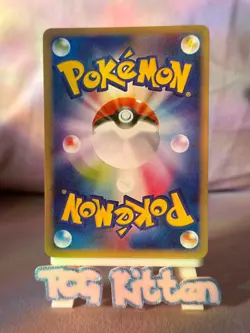*CUSTOM* Water Energy Pokemon Series Cute Chibi Handmade Textured Art TCGKITTEN - Image 3