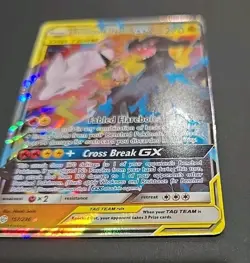 Reshiram & Zekrom GX - Tag Team (157/236) - Holo Pokemon TCG: Cosmic Eclipse - Image 3