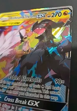 Reshiram & Zekrom GX - Tag Team (157/236) - Holo Pokemon TCG: Cosmic Eclipse - Image 5
