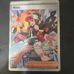 Pokemon Hilda Full Art Special Illustration Rare 171/086 Sv: White Flare Holo - Image 1