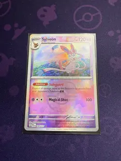 Sylveon (Master Ball Pattern) 040/131 Sv: Prismatic Evolutions POKEMON NEAR MINT - Image 3
