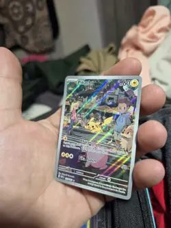 The Pokemon Company Pikachu 173/165 SV 151 Illustration Rare Full Art Holo - Image 3