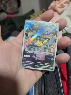 The Pokemon Company Pikachu 173/165 SV 151 Illustration Rare Full Art Holo - Image 4