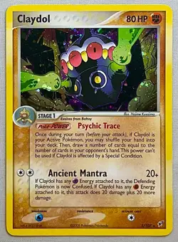 Pokemon Claydol #5/107 Holo Rare - 2005 EX Deoxys - Near Mint (NM) or Better! - Image 1