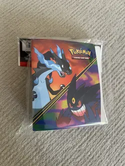 Pokemon Mega Charizard x & Mega Gengar Mini Portfolio BINDER ONLY (2) NEW - Image 3