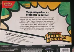 Pokemon Ascented Hero Ex Collection Box (Set Of 3) Feraligatr-Emboar-Meganium - Image 3