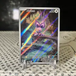 Noibat 169/159 – Illustration Rare – SV09 Journey Together – Pokemon TCG – NM - Image 1