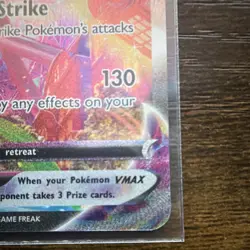 Pokemon Mew VMAX Swsh08 Fusion Strike Secret Rare Holo Alternate Art 269/264 - Image 3