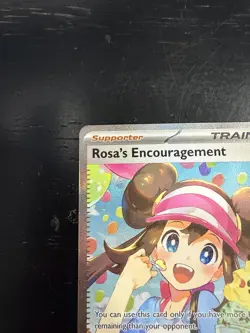 Rosa's Encouragement 123/088 Holo Perfect Order Pokemon NM - Image 3