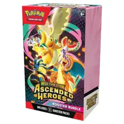Pokemon Mega Evolution Ascended Heroes Booster Bundle (6 Booster Packs) - Image 1