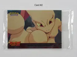 1999 Pokemon Mewtwo Strikes Back Movie Promo Super Psychic Pokemon SEALED Mint☆² - Image 1