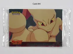 1999 Pokemon Mewtwo Strikes Back Movie Promo Super Psychic Pokemon SEALED Mint☆⁴ - Image 1