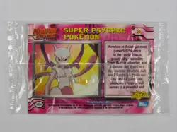1999 Pokemon Mewtwo Strikes Back Movie Promo Super Psychic Pokemon SEALED Mint☆⁴ - Image 2