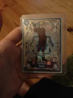 Sanji SEC OP06-119 SP ENGLISH Parallel A Fist of Divine Speed ONE PIECE Card NM - Image 1