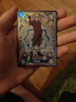 Sanji SEC OP06-119 SP ENGLISH Parallel A Fist of Divine Speed ONE PIECE Card NM - Image 4