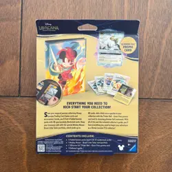 New Disney Lorcana Fabled Collection Starter Set Tinker bell Foil Promo Booster - Image 2