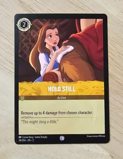 Beauty and the Beast Disney Lorcana Hold Still 28/204 NM - Image 1