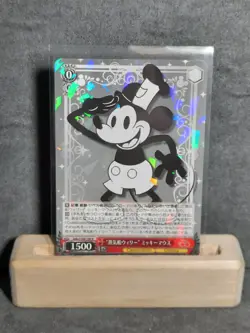 2023 Weiss Schwarz Disney 100 Steamboat Willie Mickey DDS/S104-100 Holo Rare NM - Image 1