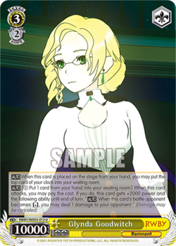 Glynda Goodwitch - RWBY/WX03-012 - U Near Mint Weiss Schwarz RWBY - Image 1