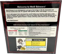 Weiss Schwarz TCG: Attack on Titan Booster Box - 16 Packs - Image 4