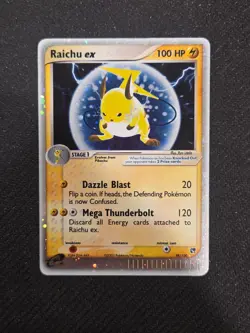 Raichu ex 98/100 Sandstorm Holo Ultra Rare English 2003 Stage 1 100 MP - Image 1