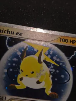 Raichu ex 98/100 Sandstorm Holo Ultra Rare English 2003 Stage 1 100 MP - Image 5