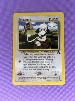 Smeargle Promo Card 32 WOTC Near Mint Black Star Promo Card (fast dispatch) - Image 1