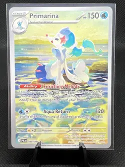 Primarina 088/084 PBL en Holo Full Art 150HP Water Pokemon TCG Card - Image 3