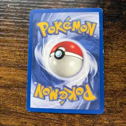 Pokemon card TCG Bulbasaur 44/102 Base Set "Shadowless" 1999 English LP - Image 2