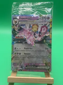 Pokemon Espeon EX Prismatic Evolutions Stamped Card 34/131 Sealed - Image 1
