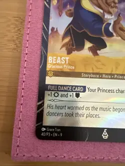 Beast - Gracious Prince 40 Disney Lorcana Promo Cards Holo - Image 4