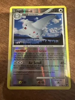 Togekiss 11/106 Great Encounters Reverse Holo Rare Pokemon Card Diamond & Pearl - Image 1