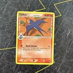 Pokemon EX Dragon Frontiers 66/101 Taillow Card - Image 1