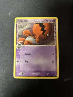 Trapinch 68/101 EX Dragon Frontiers - Pokemon Card TCG - Image 1